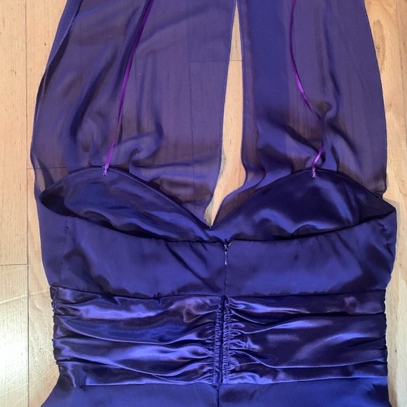 Connected Apparel Purple Prom Dress - Picture 5 of 5